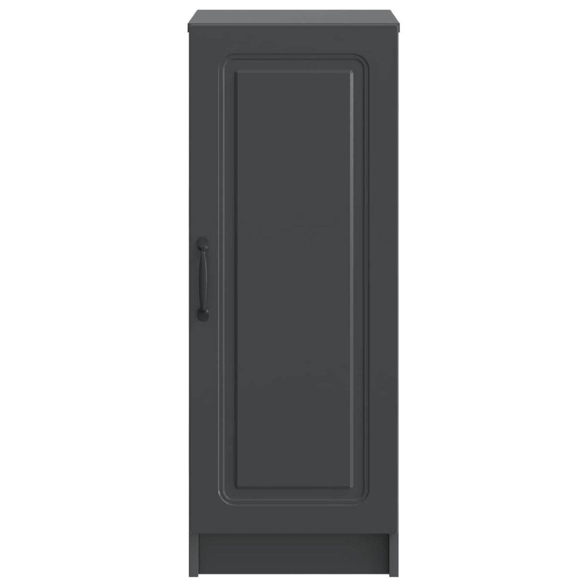 Sideboard Schwarz 33 x 34,5 x 87 cm Holzwerkstoff