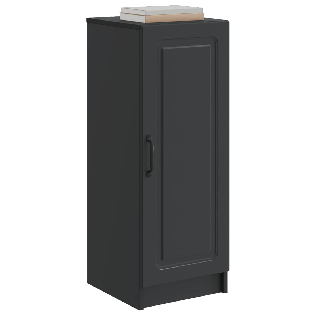 Sideboard Schwarz 33 x 34,5 x 87 cm Holzwerkstoff