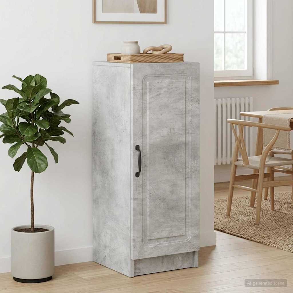 Sideboard Betongrau 33 x 34,5 x 87 cm Holzwerkstoff