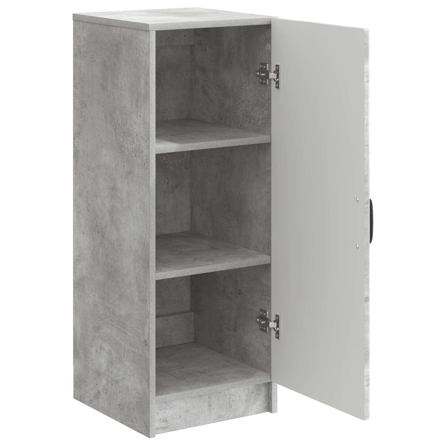 Sideboard Betongrau 33 x 34,5 x 87 cm Holzwerkstoff