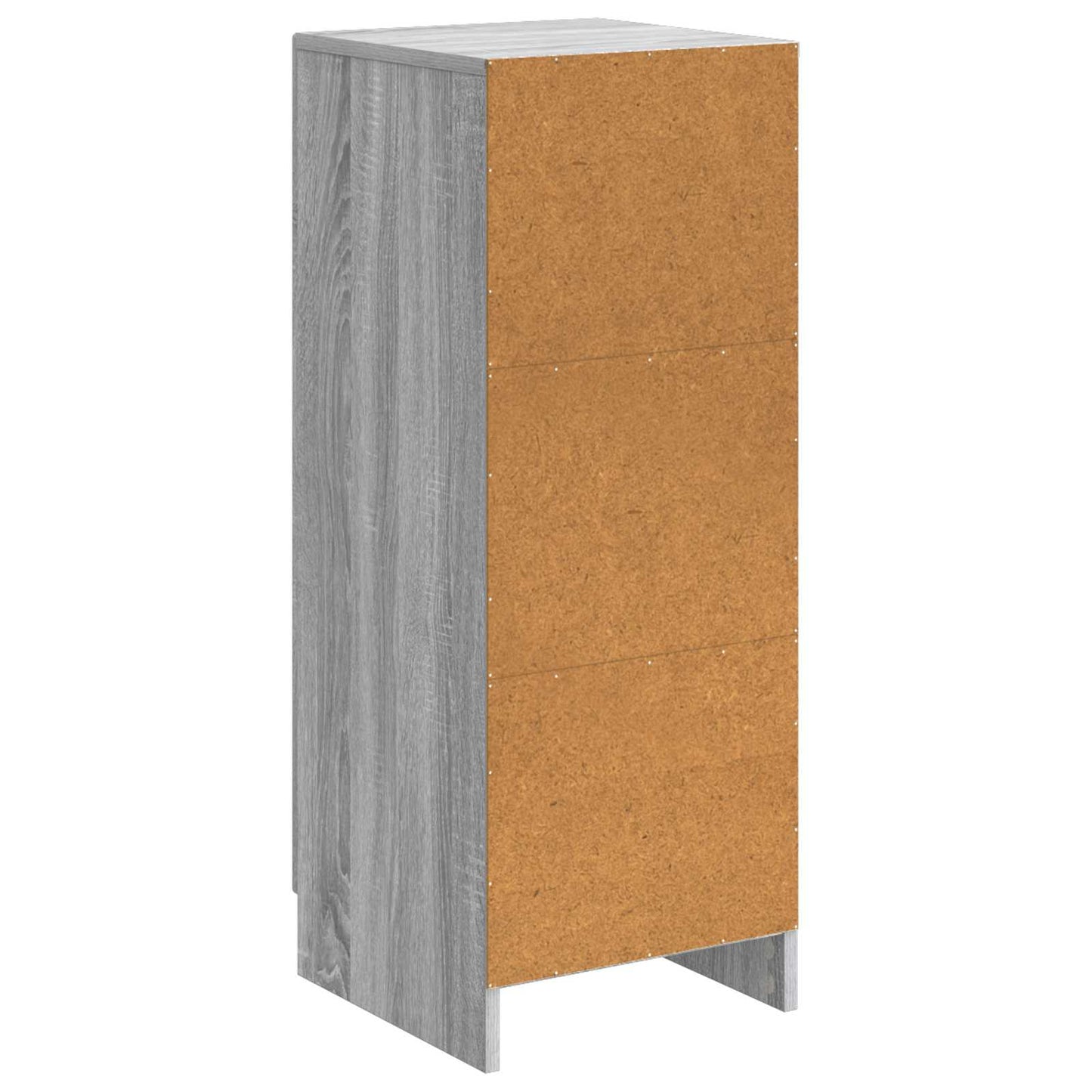 Sideboard Graues Sonoma 33 x 34,5 x 87 cm Holzwerkstoff