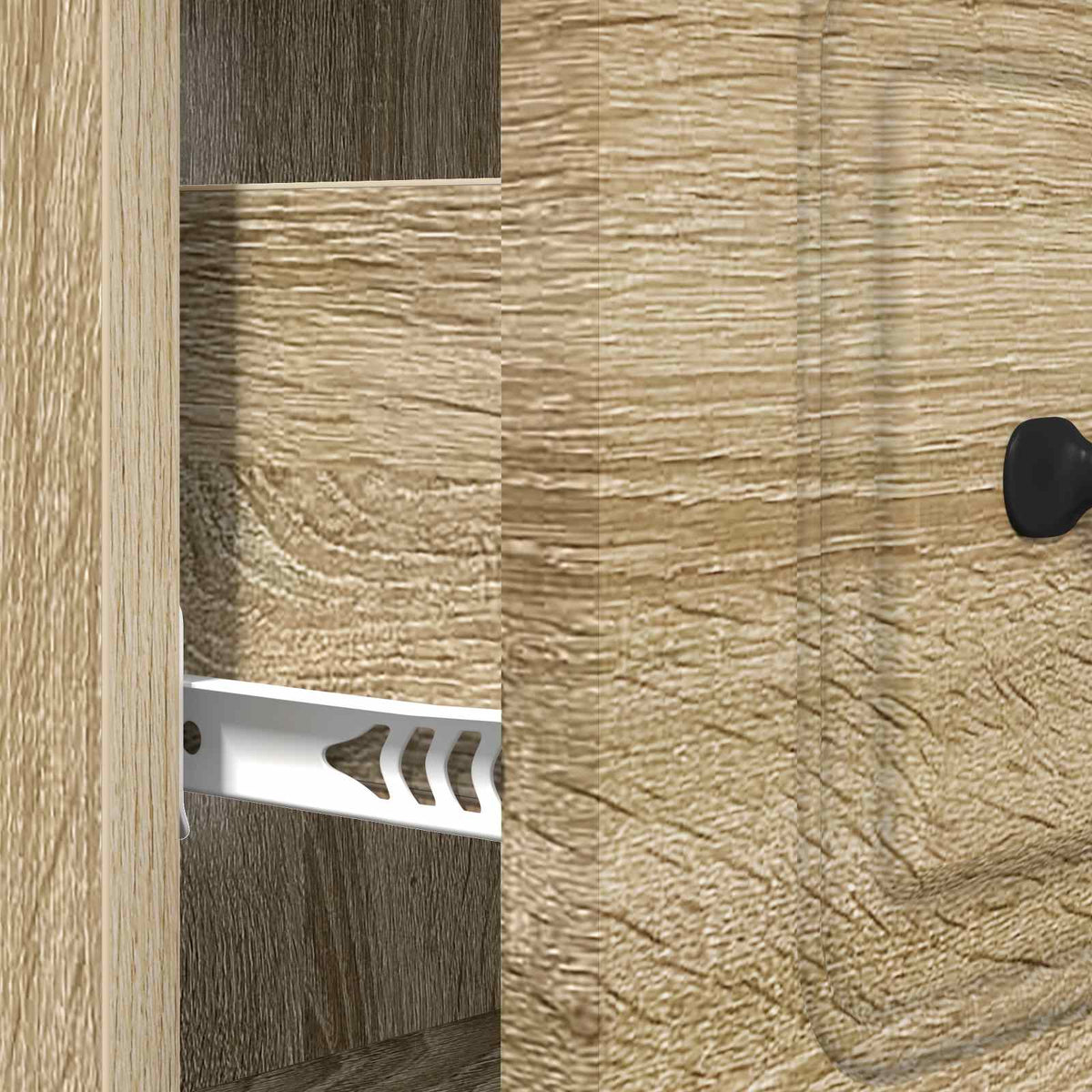 Schubladenschrank 66 x 34,5 x 87 cm Holzwerkstoff Sonoma-Eiche