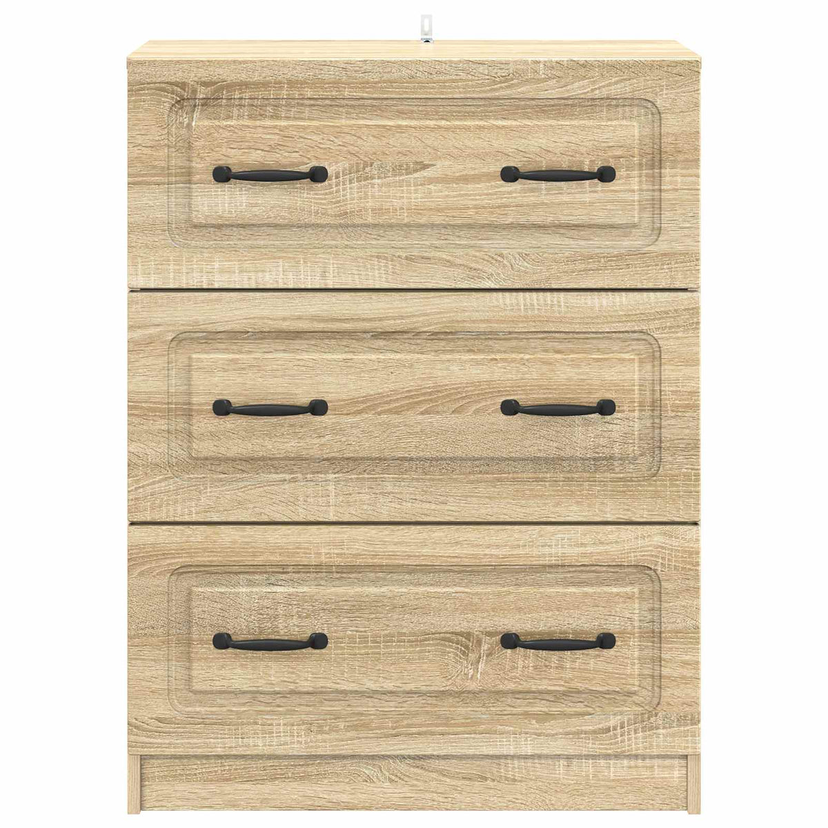 Schubladenschrank 66 x 34,5 x 87 cm Holzwerkstoff Sonoma-Eiche