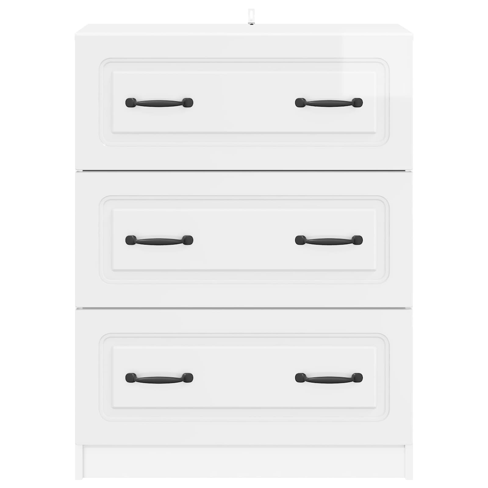 Schubladenschrank 66 x 34,5 x 87 cm Holzwerkstoff