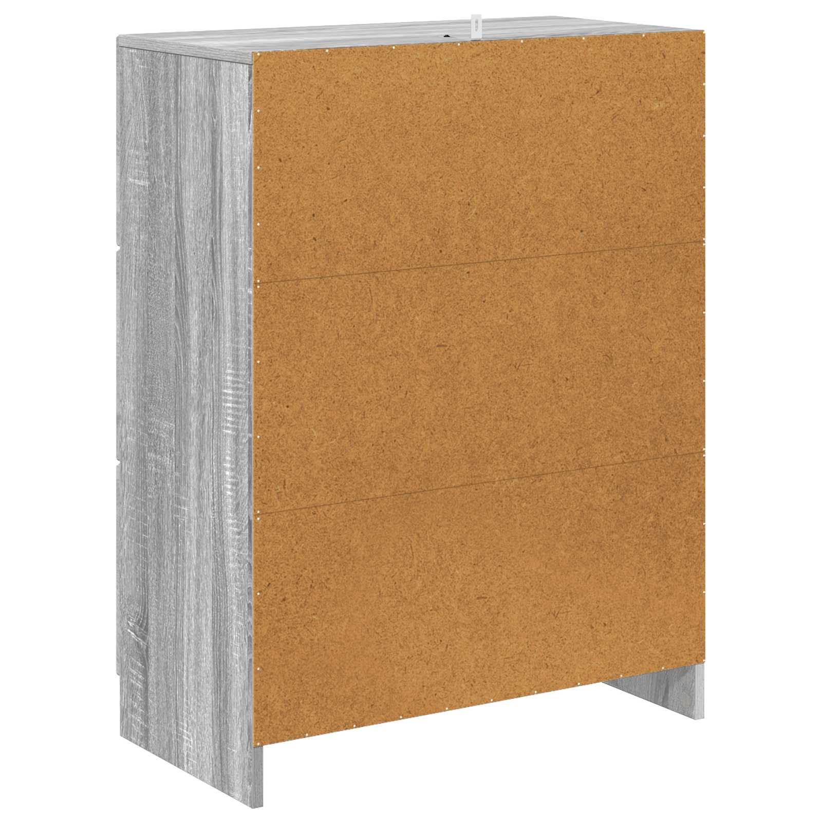 Schubladenschrank 66 x 34,5 x 87 cm Holzwerkstoff Sonoma-Grau