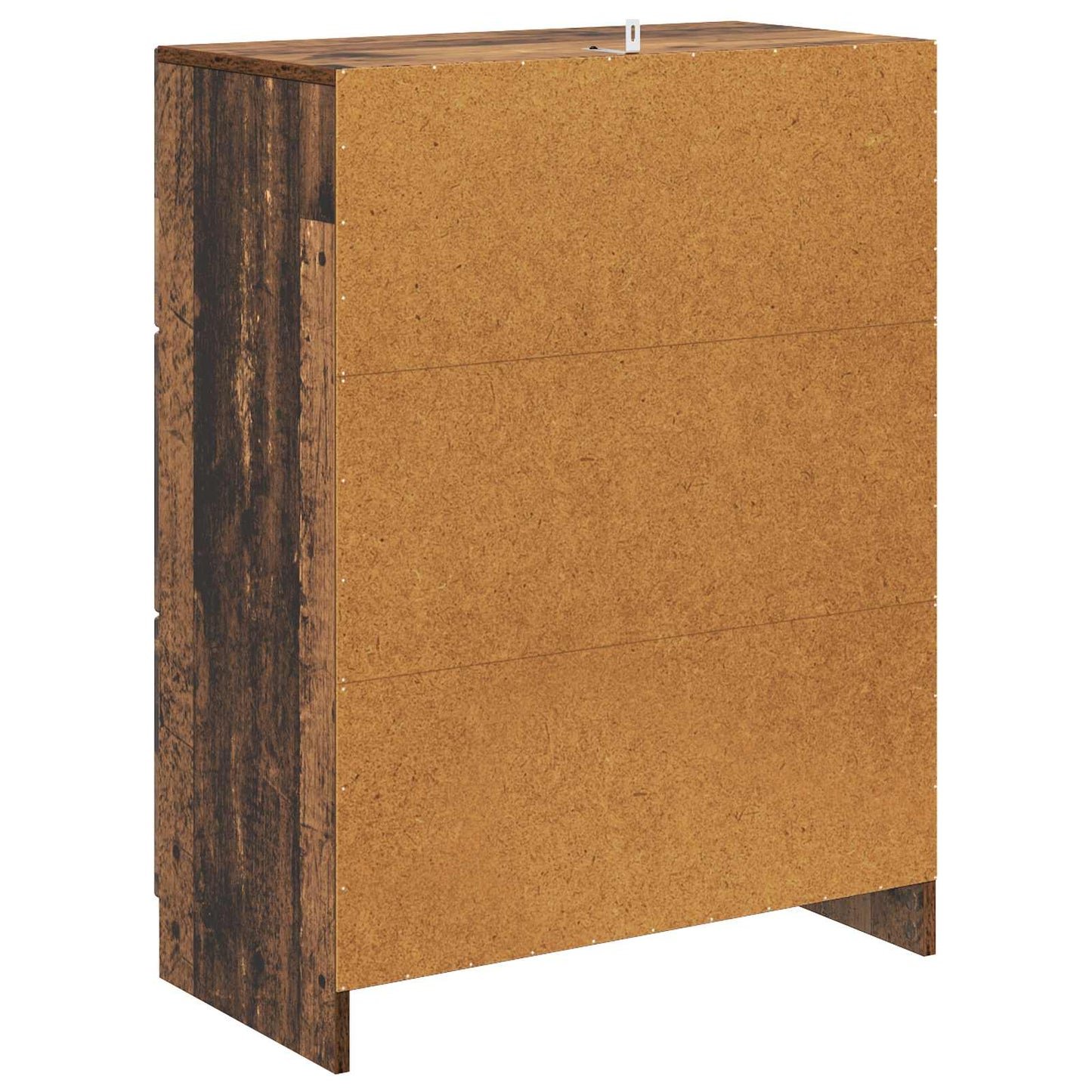Schubladenschrank 66 x 34,5 x 87 cm Holzwerkstoff Altholz