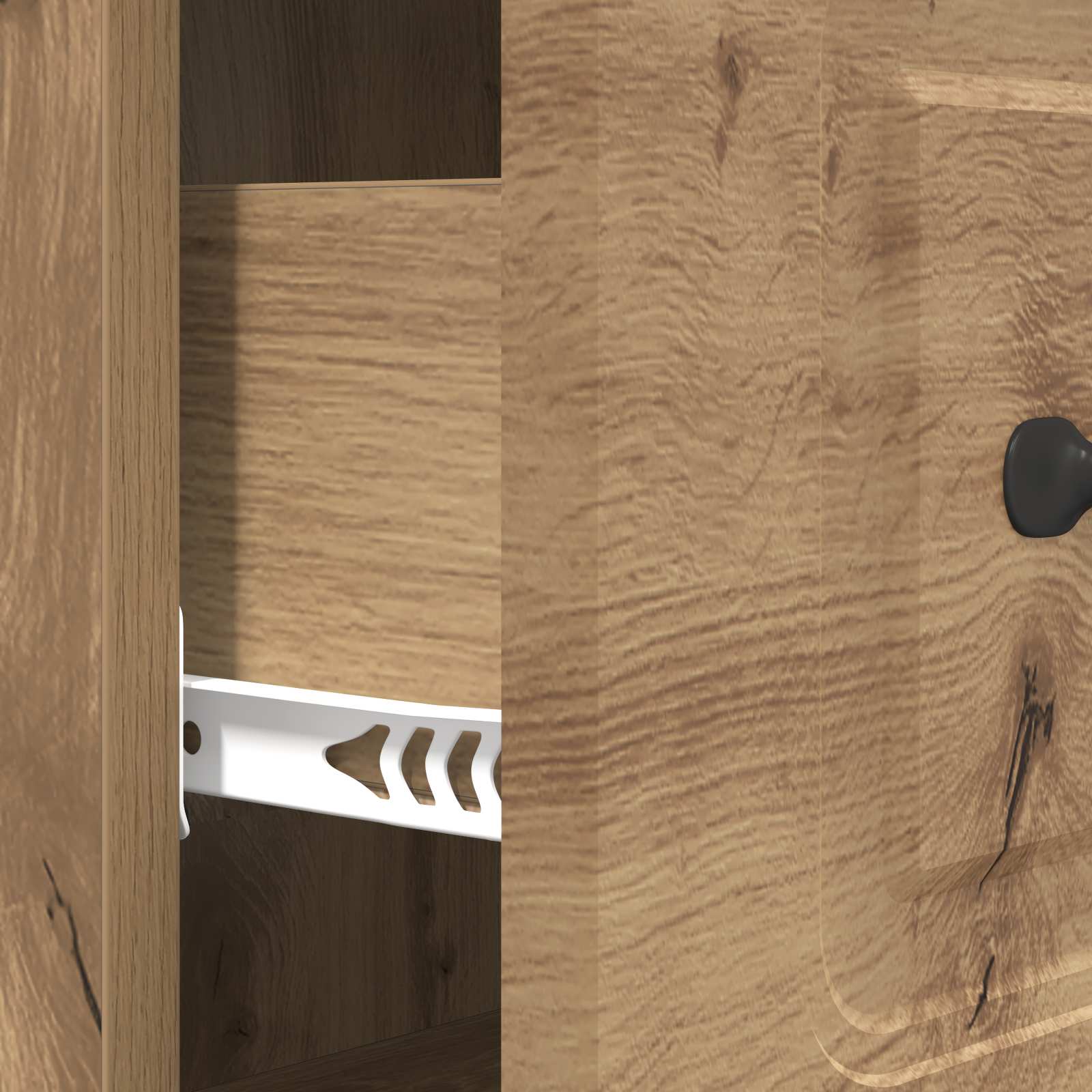 Schubladenschrank 66 x 34,5 x 87 cm Holzwerkstoff Artisan-Eiche