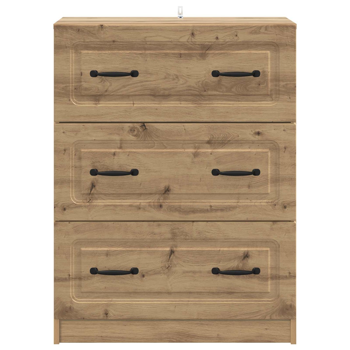 Schubladenschrank 66 x 34,5 x 87 cm Holzwerkstoff Artisan-Eiche