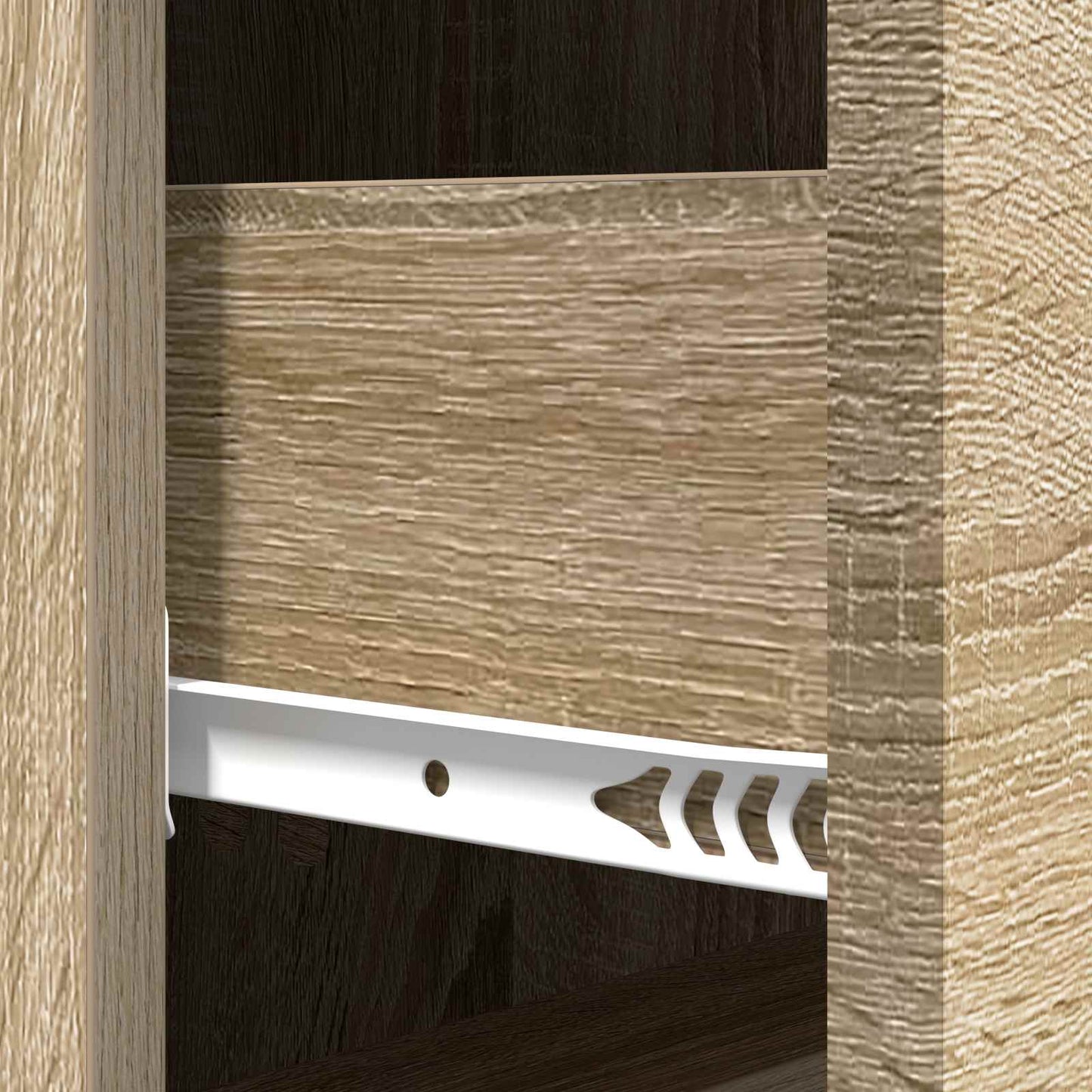 Schubladenschrank Sonoma-Eiche 33 x 34,5 x 87 cm Holzwerkstoff