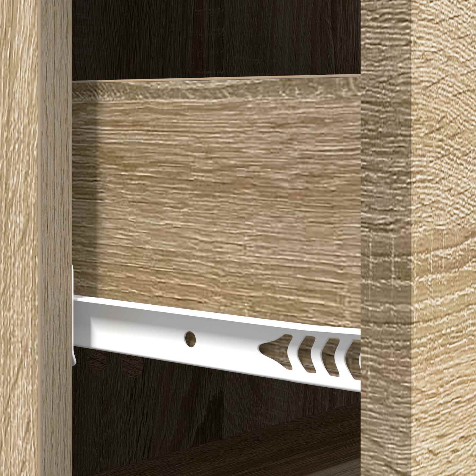 Schubladenschrank Sonoma-Eiche 33 x 34,5 x 87 cm Holzwerkstoff