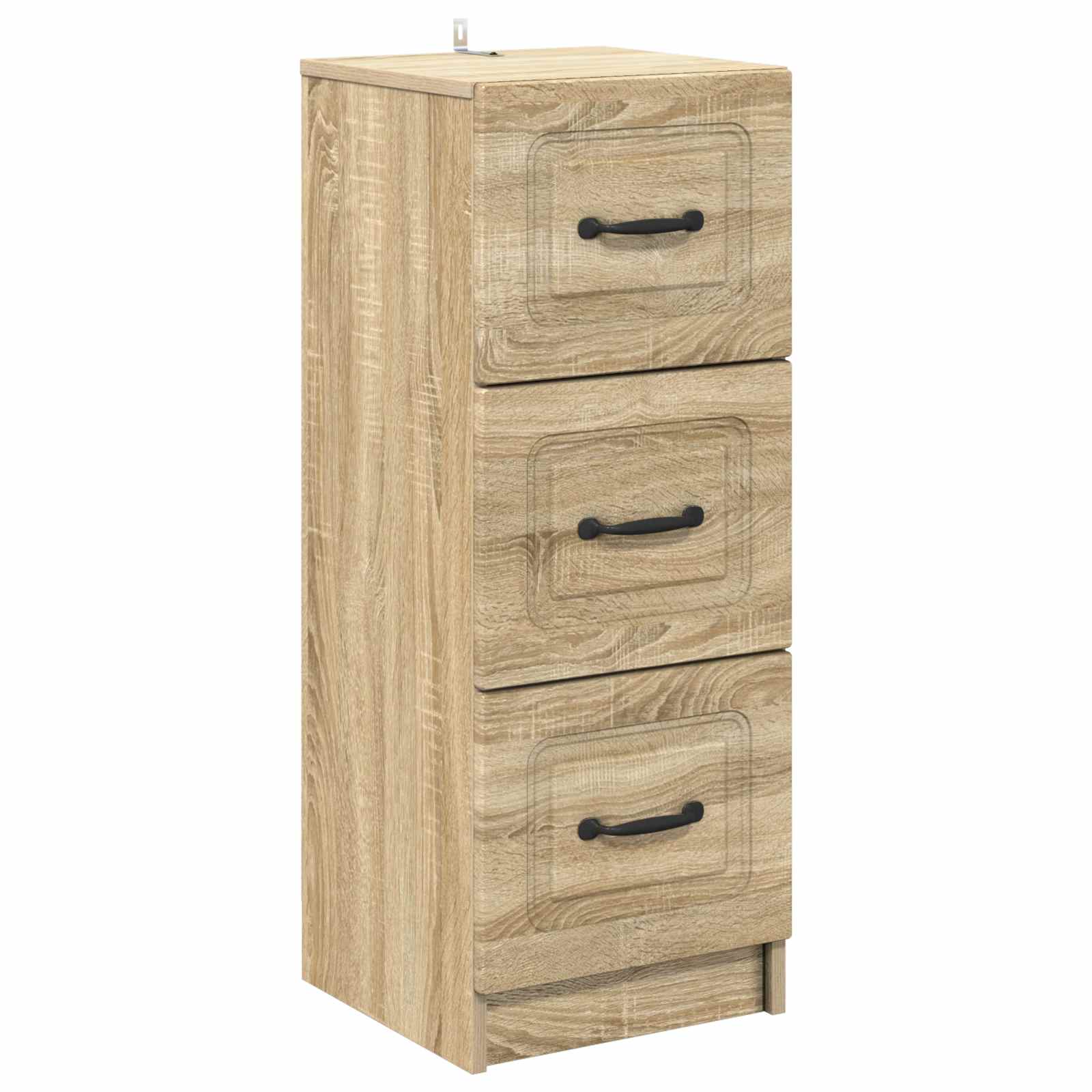 Schubladenschrank Sonoma-Eiche 33 x 34,5 x 87 cm Holzwerkstoff
