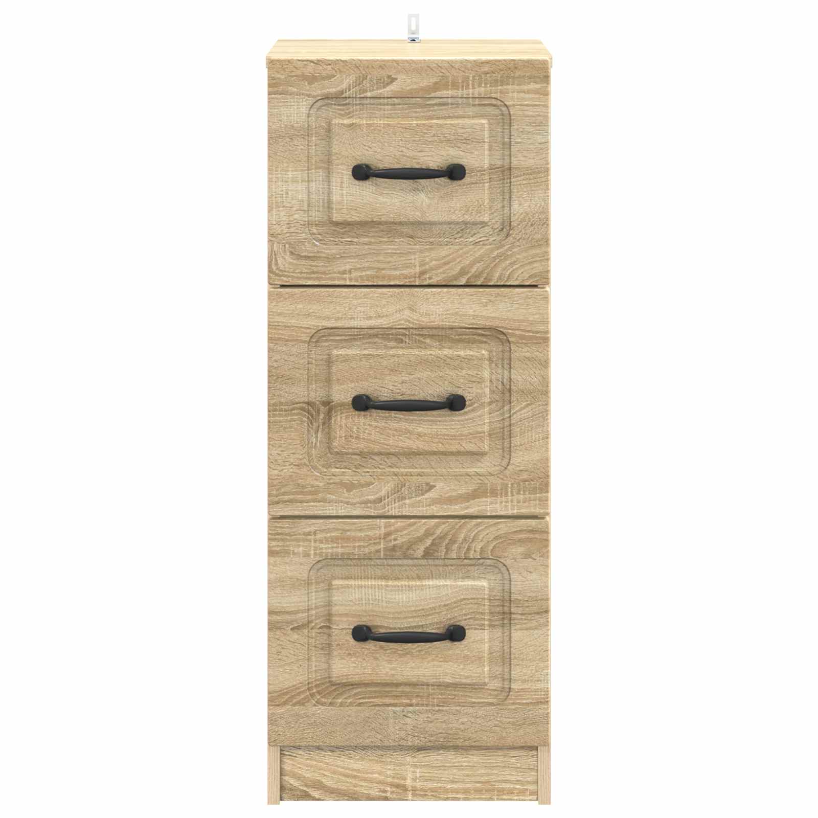 Schubladenschrank Sonoma-Eiche 33 x 34,5 x 87 cm Holzwerkstoff