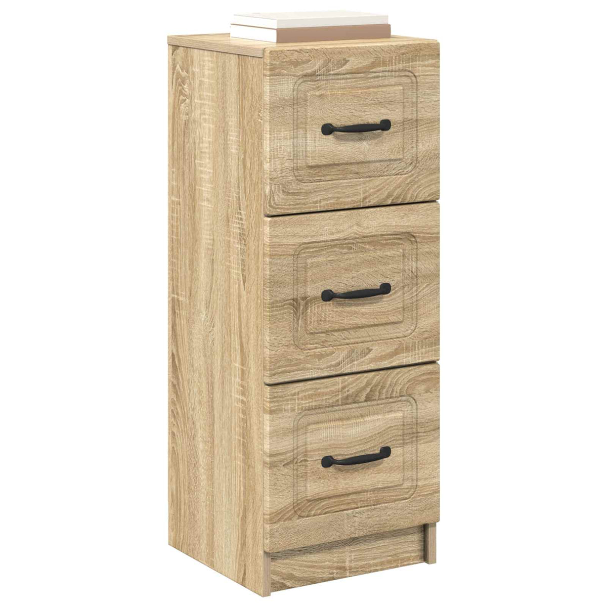 Schubladenschrank Sonoma-Eiche 33 x 34,5 x 87 cm Holzwerkstoff