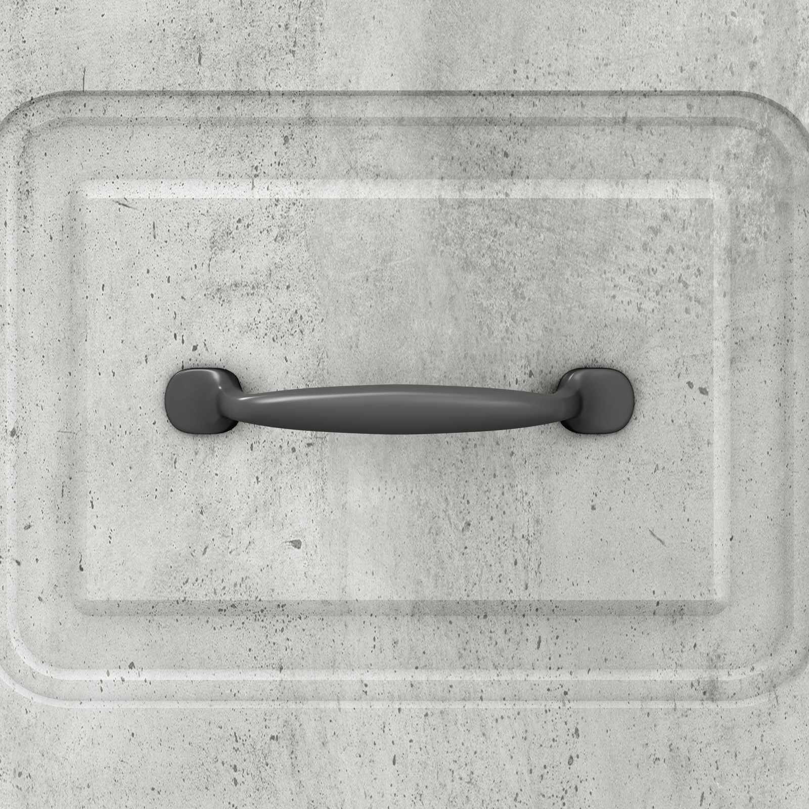 Schubladenschrank Betongrau 33 x 34,5 x 87 cm Holzwerkstoff