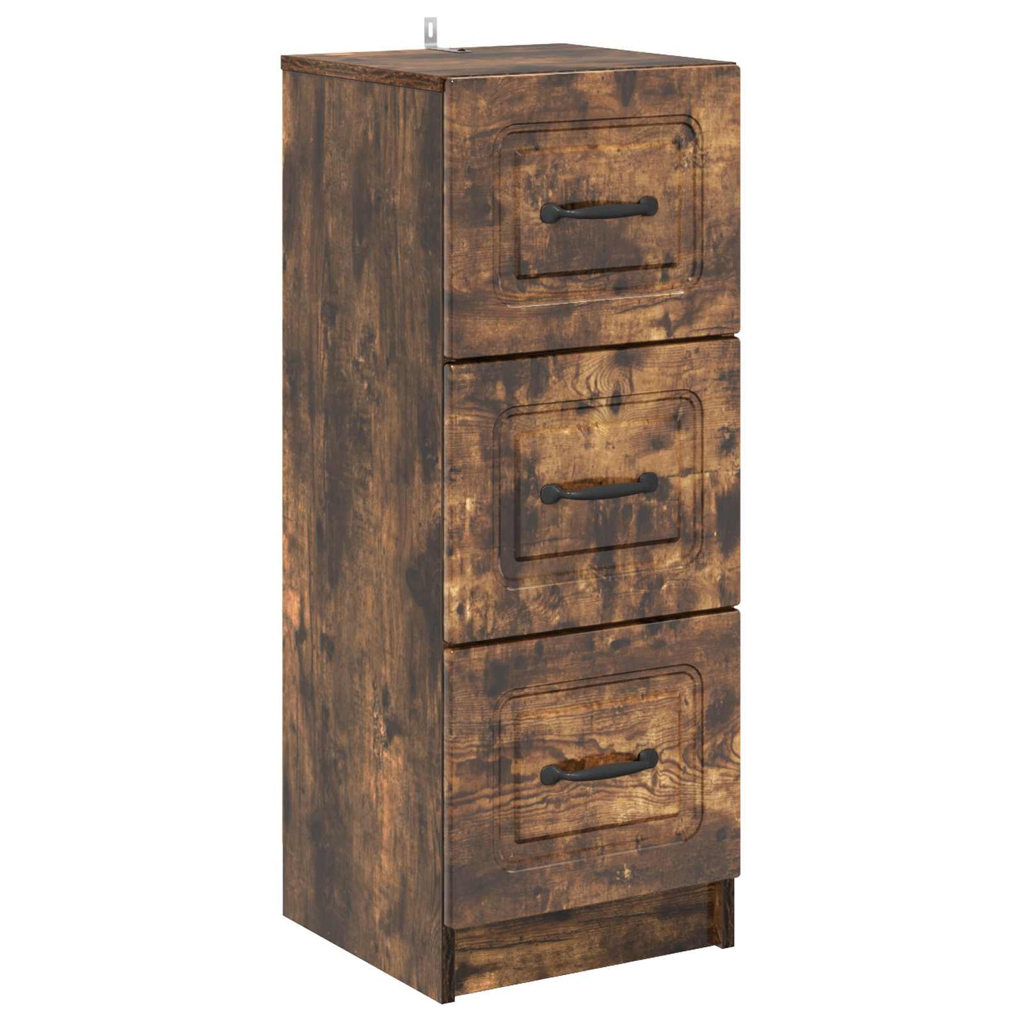Schubladenschrank Geräucherte Eiche 33 x 34,5 x 87 cm