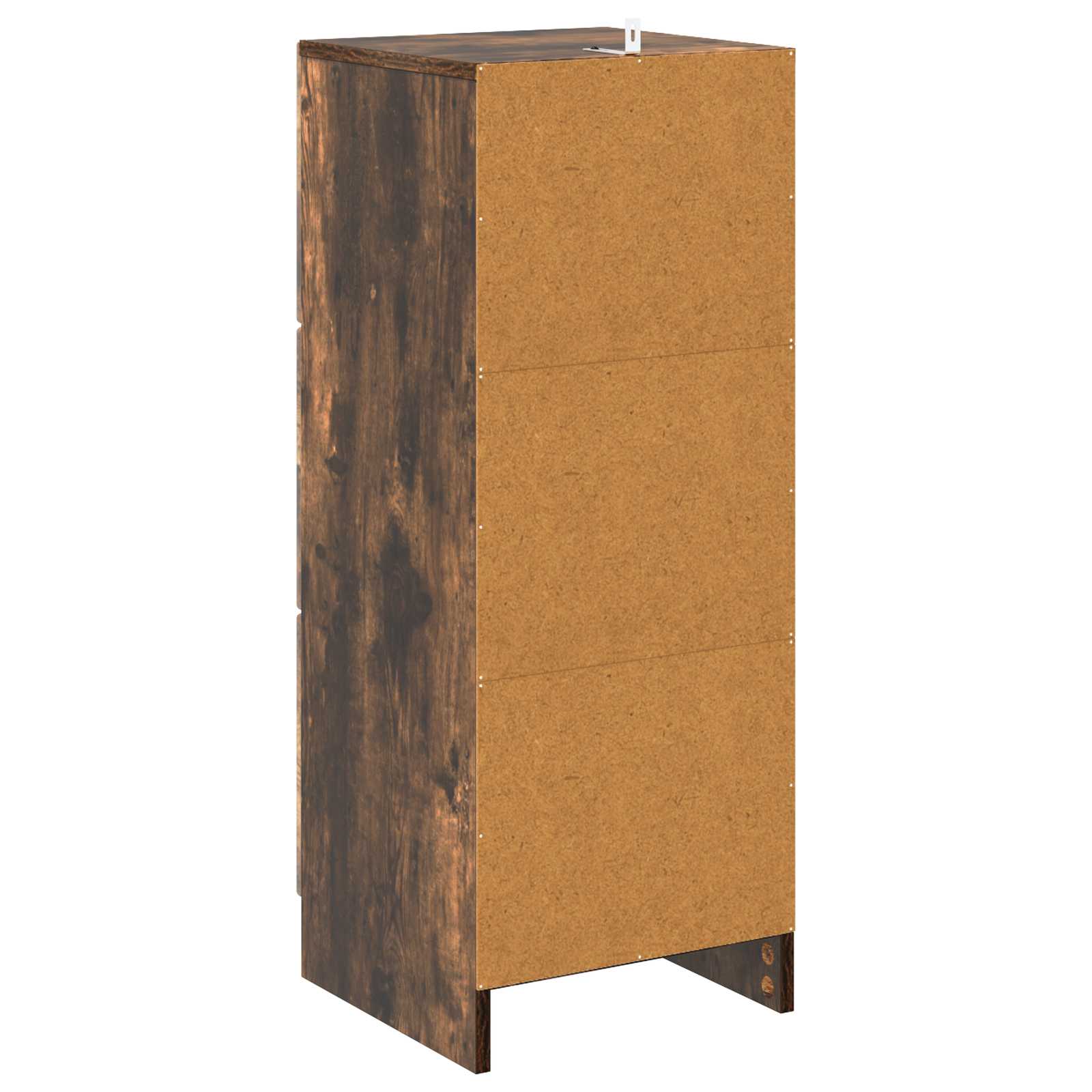 Schubladenschrank Geräucherte Eiche 33 x 34,5 x 87 cm