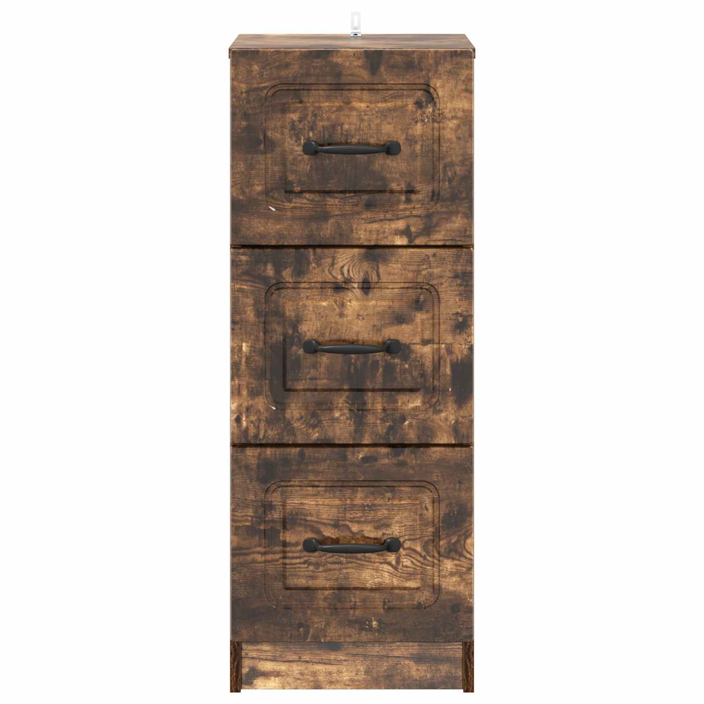 Schubladenschrank Geräucherte Eiche 33 x 34,5 x 87 cm