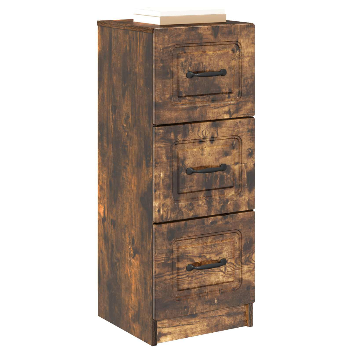 Schubladenschrank Geräucherte Eiche 33 x 34,5 x 87 cm