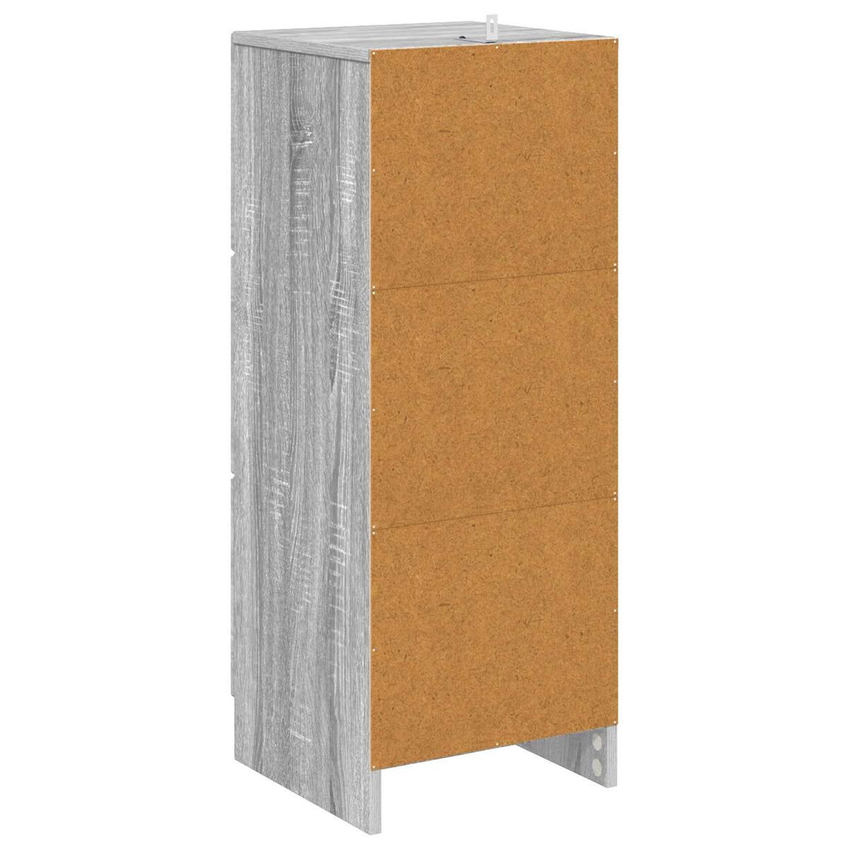 Schubladenschrank Graues Sonoma 33 x 34,5 x 87 cm Holzwerkstoff
