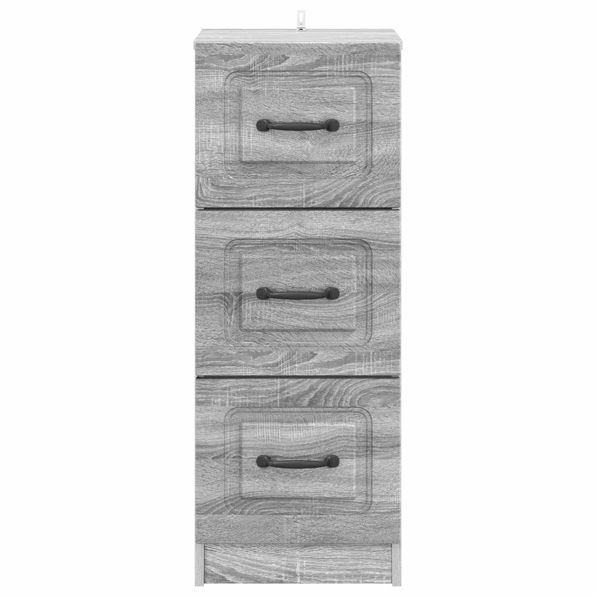 Schubladenschrank Graues Sonoma 33 x 34,5 x 87 cm Holzwerkstoff