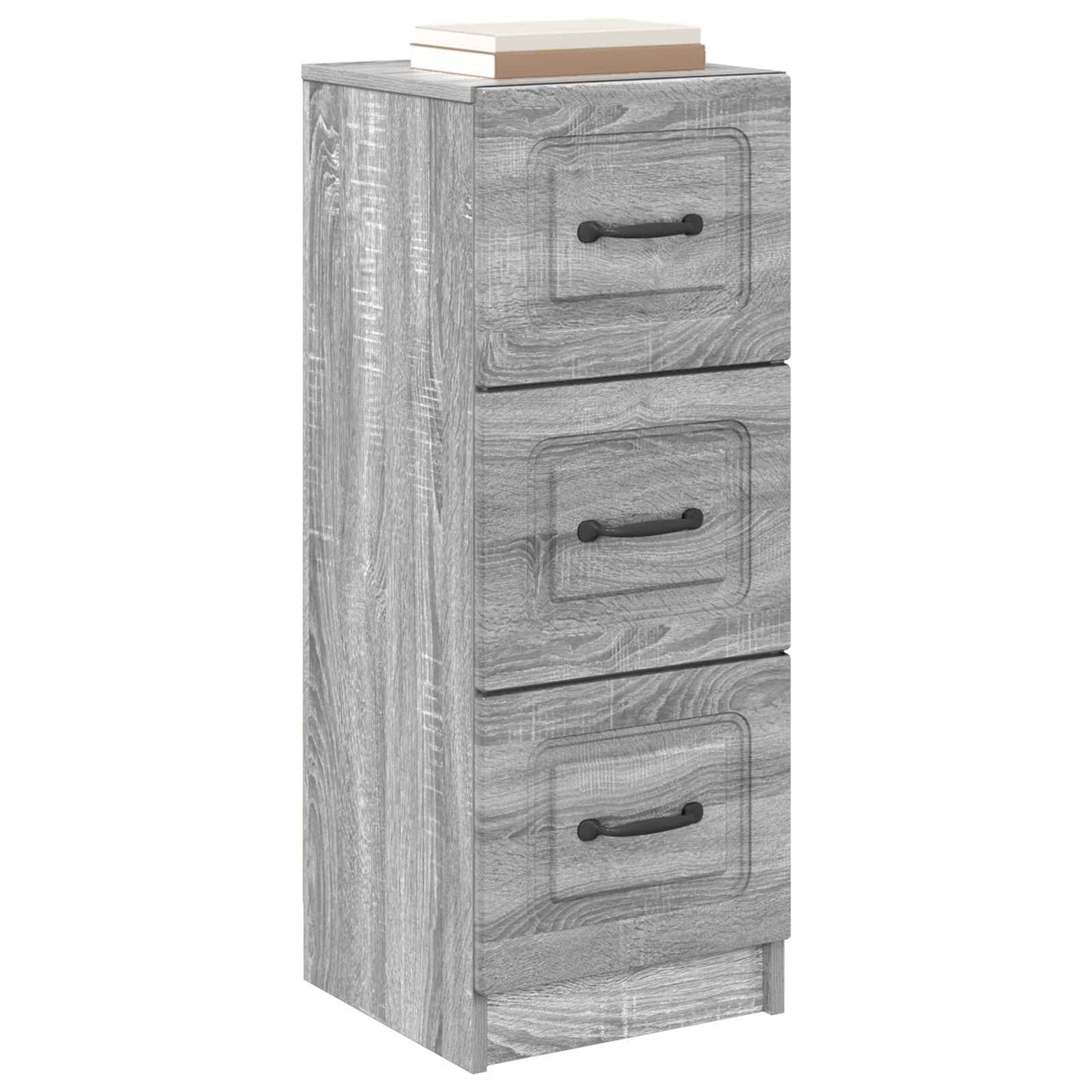 Schubladenschrank Graues Sonoma 33 x 34,5 x 87 cm Holzwerkstoff