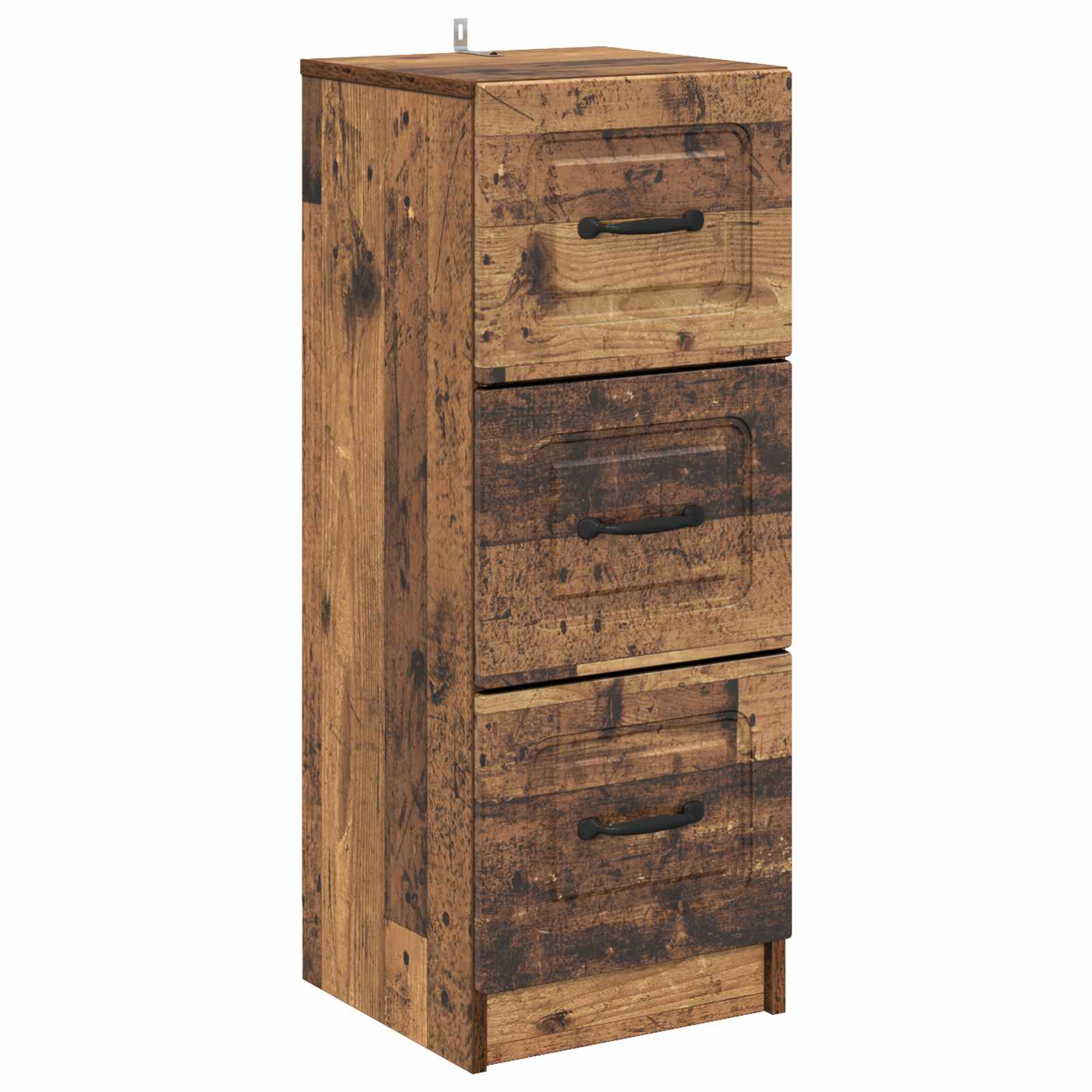 Schubladenschrank Altholz 33 x 34,5 x 87 cm Holzwerkstoff
