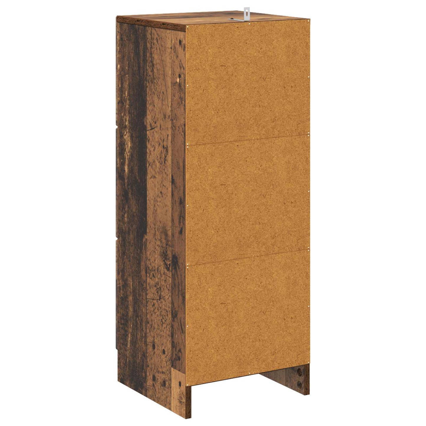 Schubladenschrank Altholz 33 x 34,5 x 87 cm Holzwerkstoff