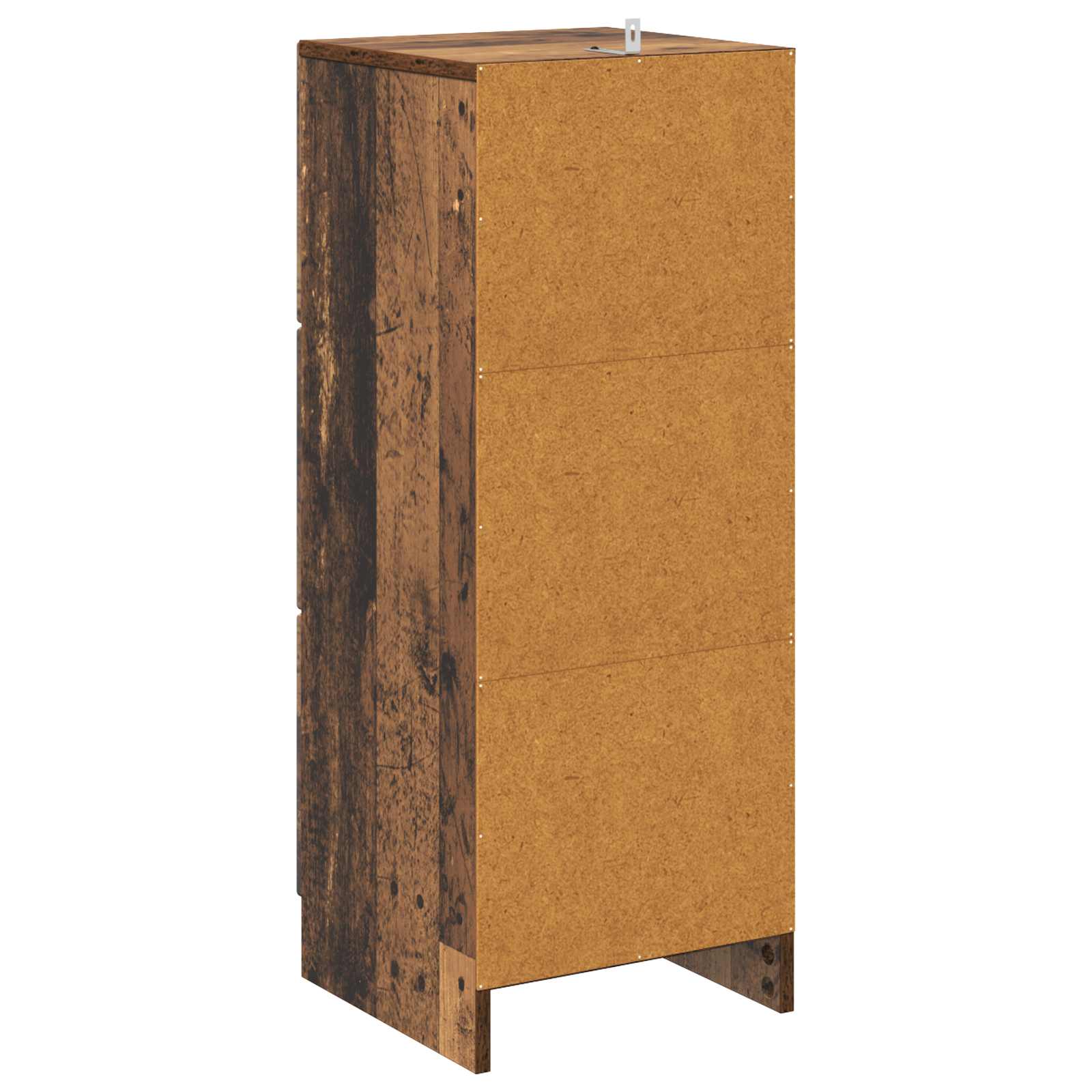 Schubladenschrank Altholz 33 x 34,5 x 87 cm Holzwerkstoff