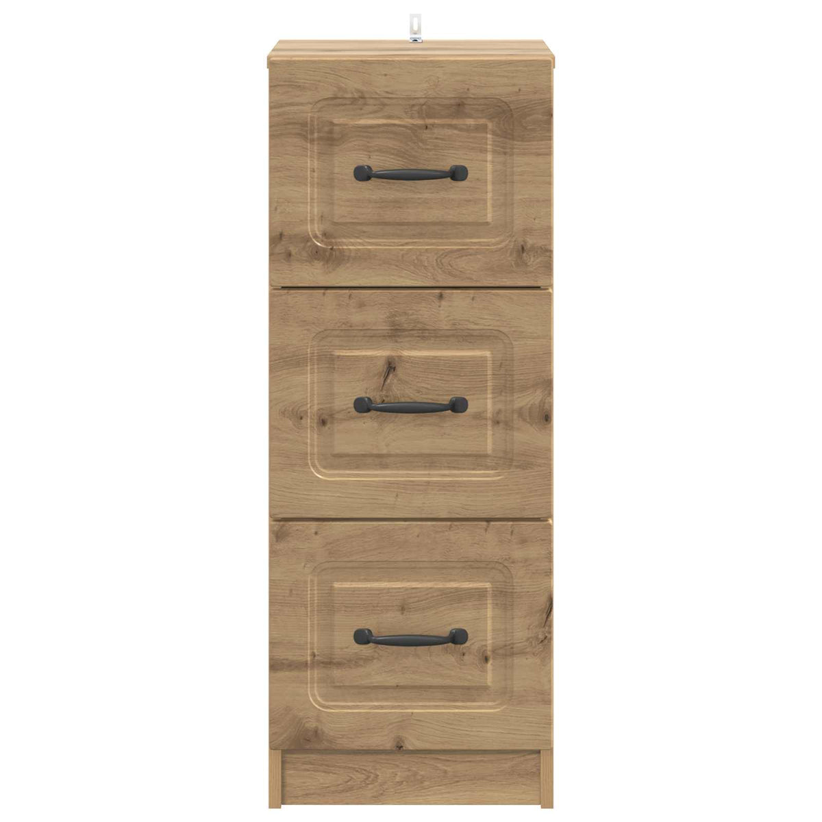 Schubladenschrank 33 x 34,5 x 87 cm Holzwerkstoff Artisan-Eiche