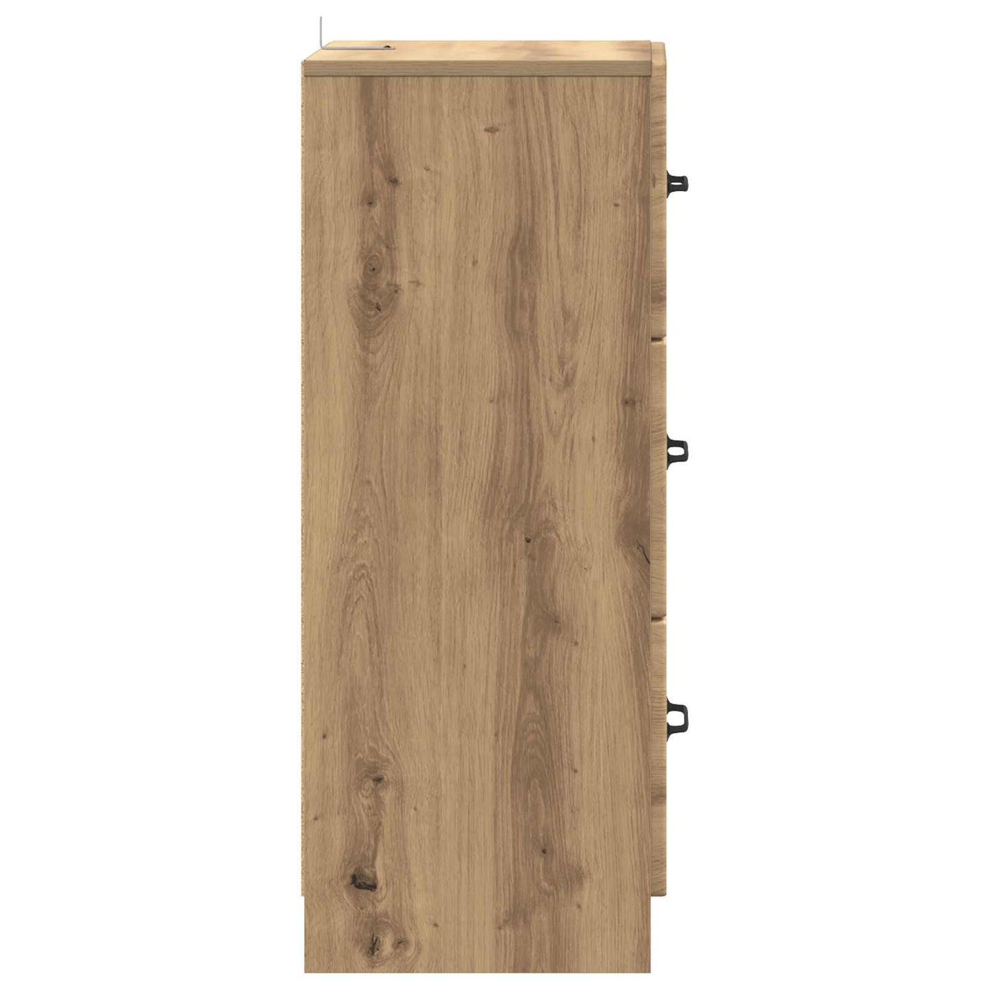 Schubladenschrank 33 x 34,5 x 87 cm Holzwerkstoff Artisan-Eiche