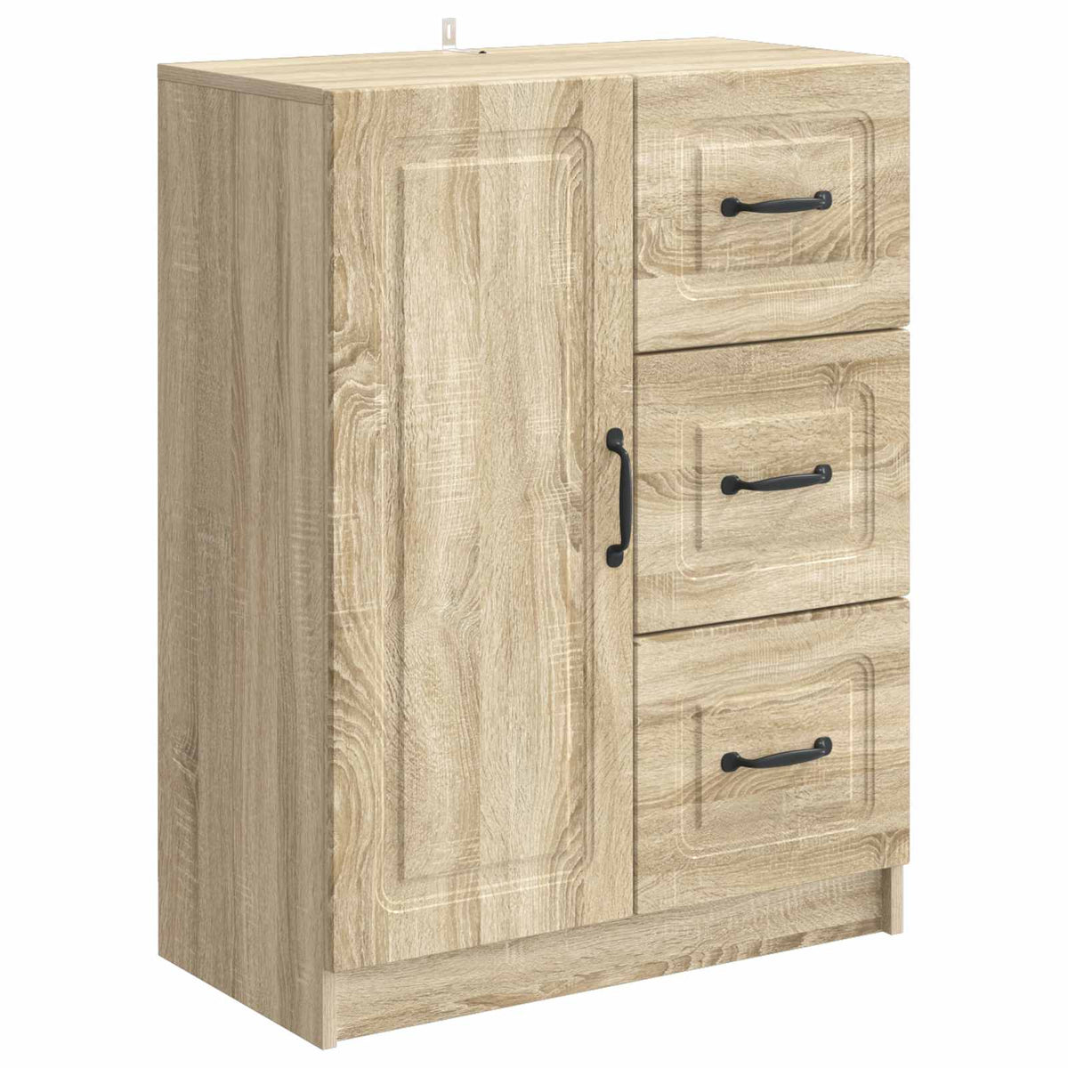 Sideboard Sonoma-Eiche 66 x 34,5 x 87 cm Holzwerkstoff