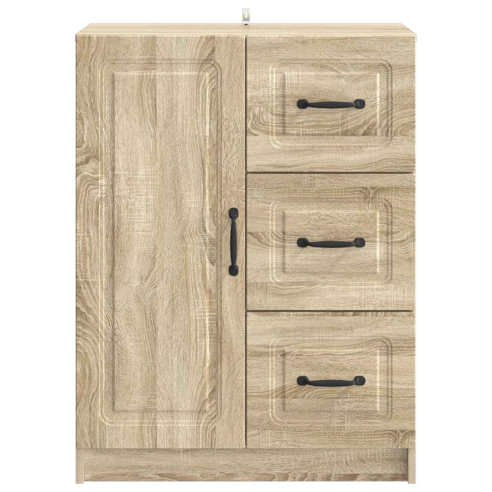 Sideboard Sonoma-Eiche 66 x 34,5 x 87 cm Holzwerkstoff