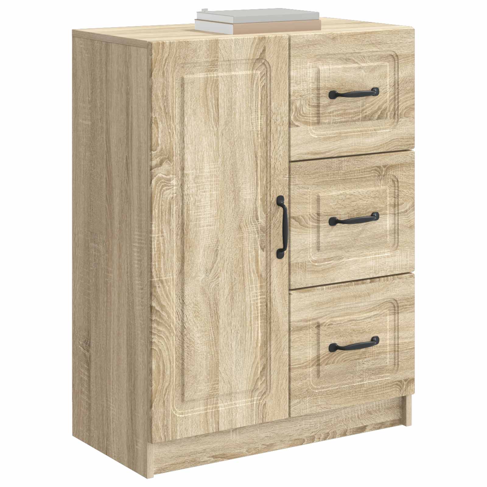 Sideboard Sonoma-Eiche 66 x 34,5 x 87 cm Holzwerkstoff