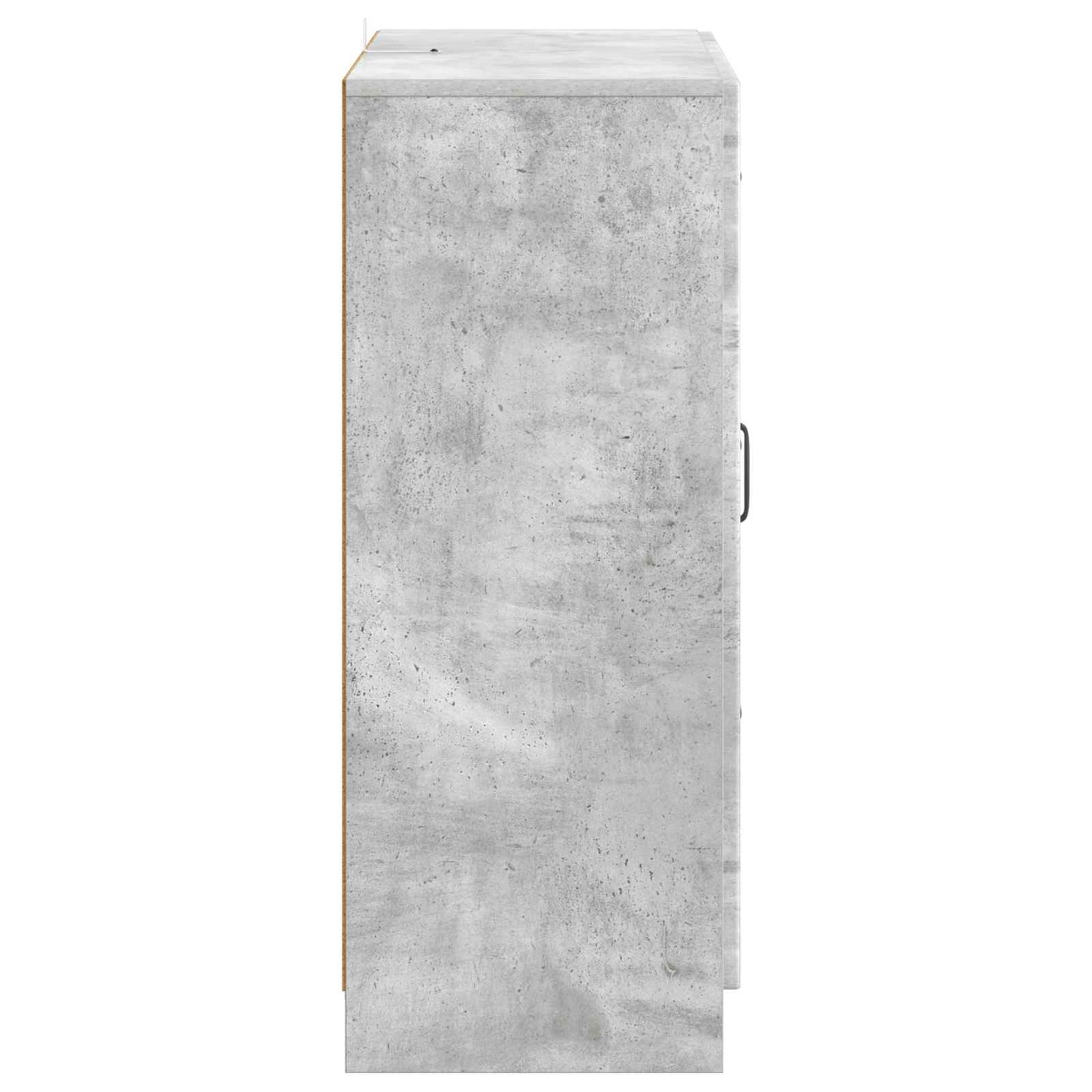 Sideboard Betongrau 66 x 34,5 x 87 cm Holzwerkstoff
