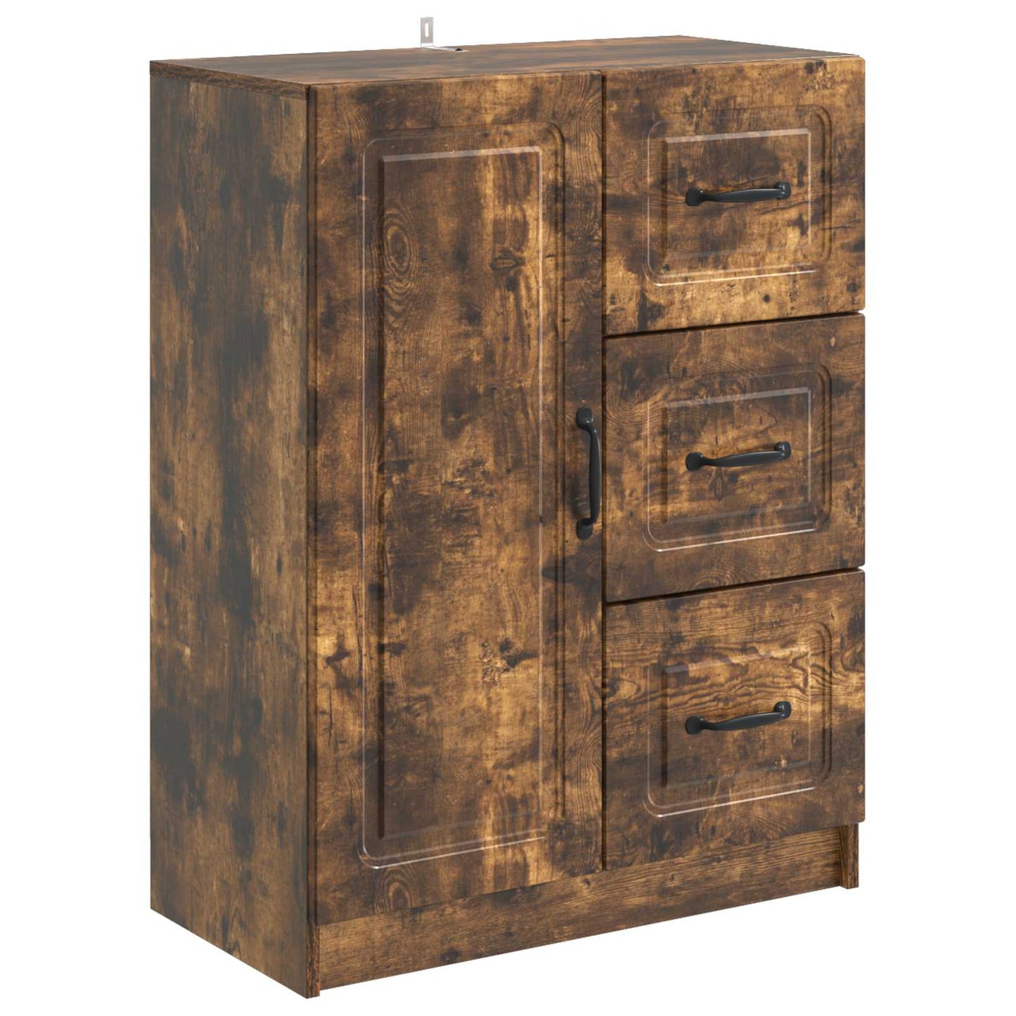 Sideboard Geräucherte Eiche 66 x 34,5 x 87 cm Holzwerkstoff