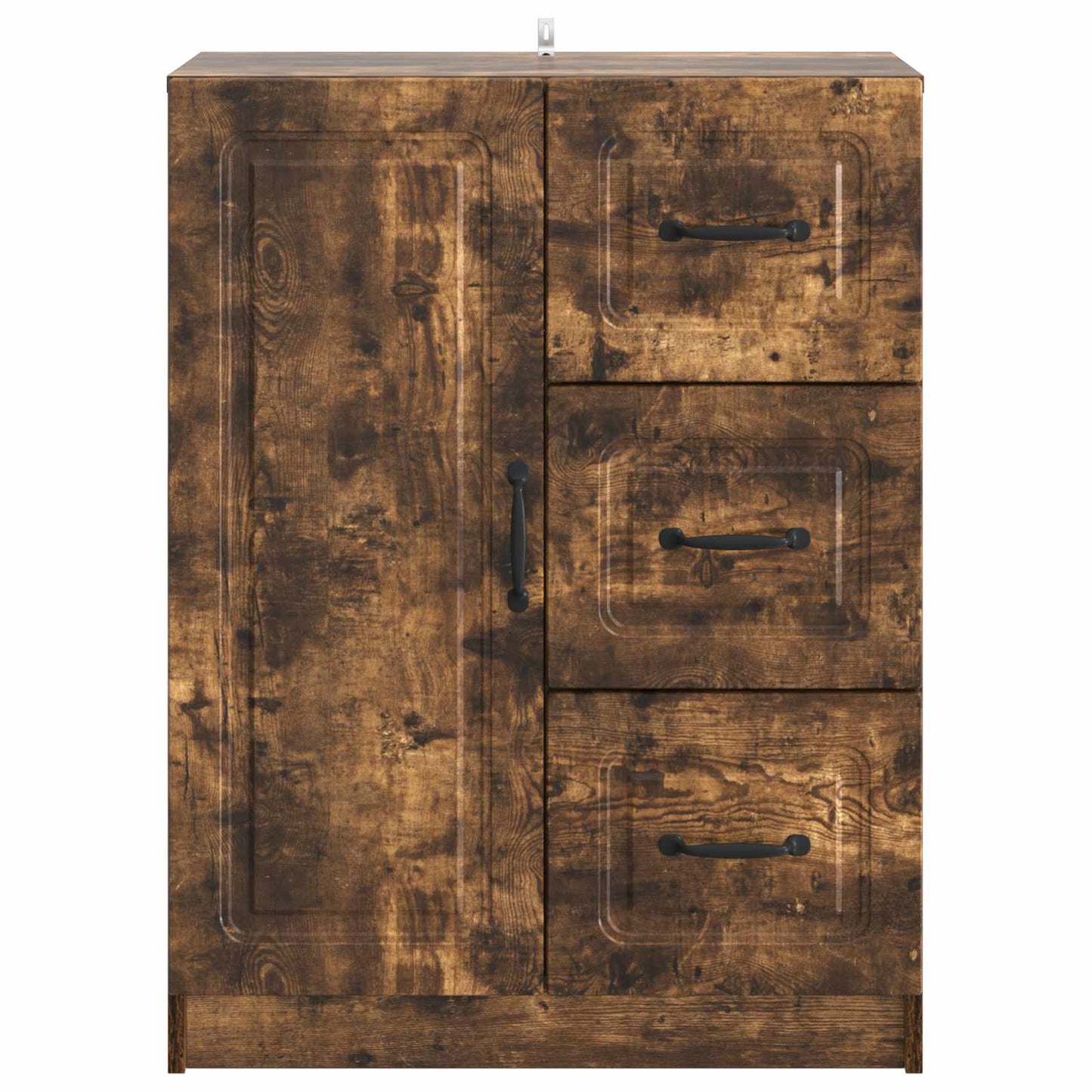 Sideboard Geräucherte Eiche 66 x 34,5 x 87 cm Holzwerkstoff