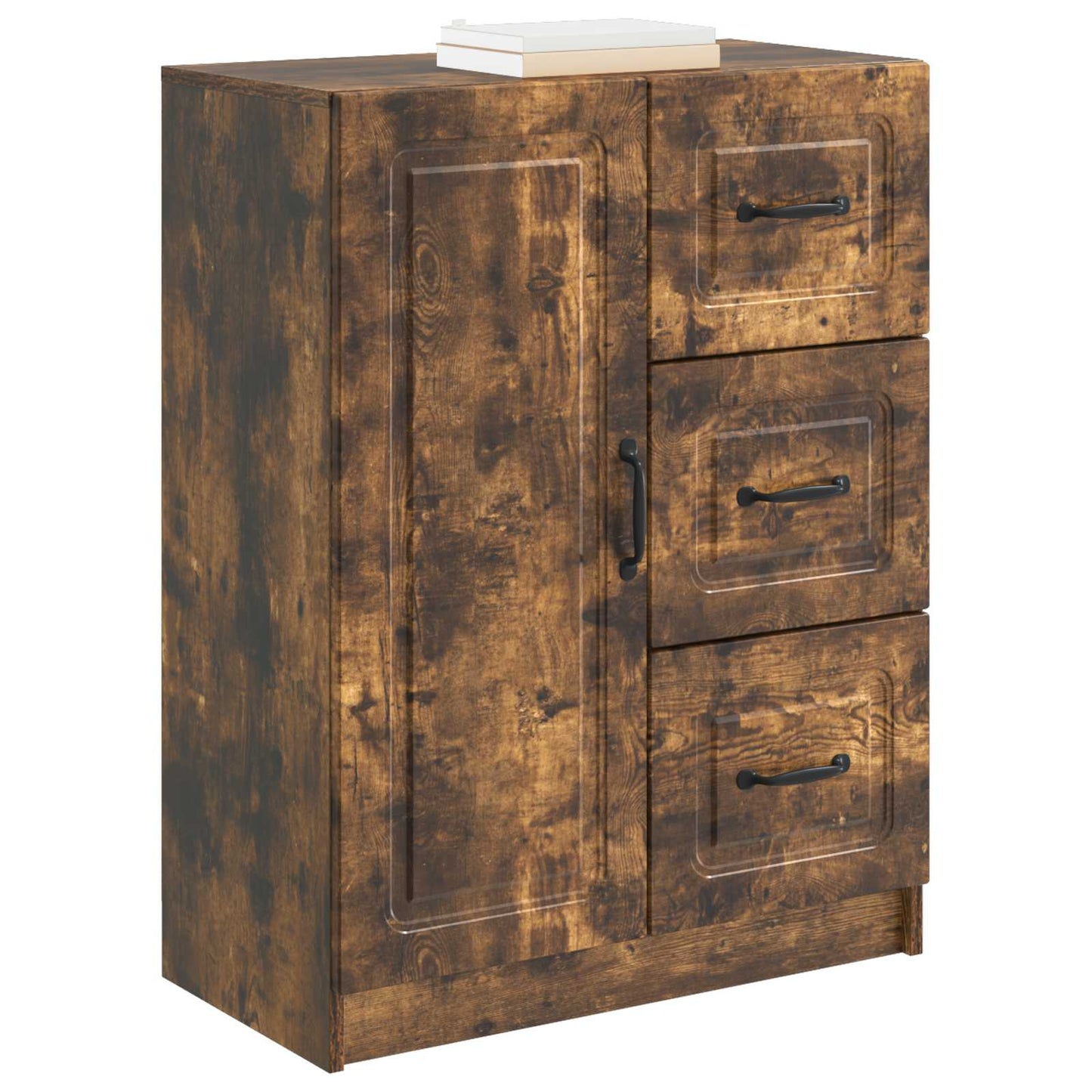 Sideboard Geräucherte Eiche 66 x 34,5 x 87 cm Holzwerkstoff