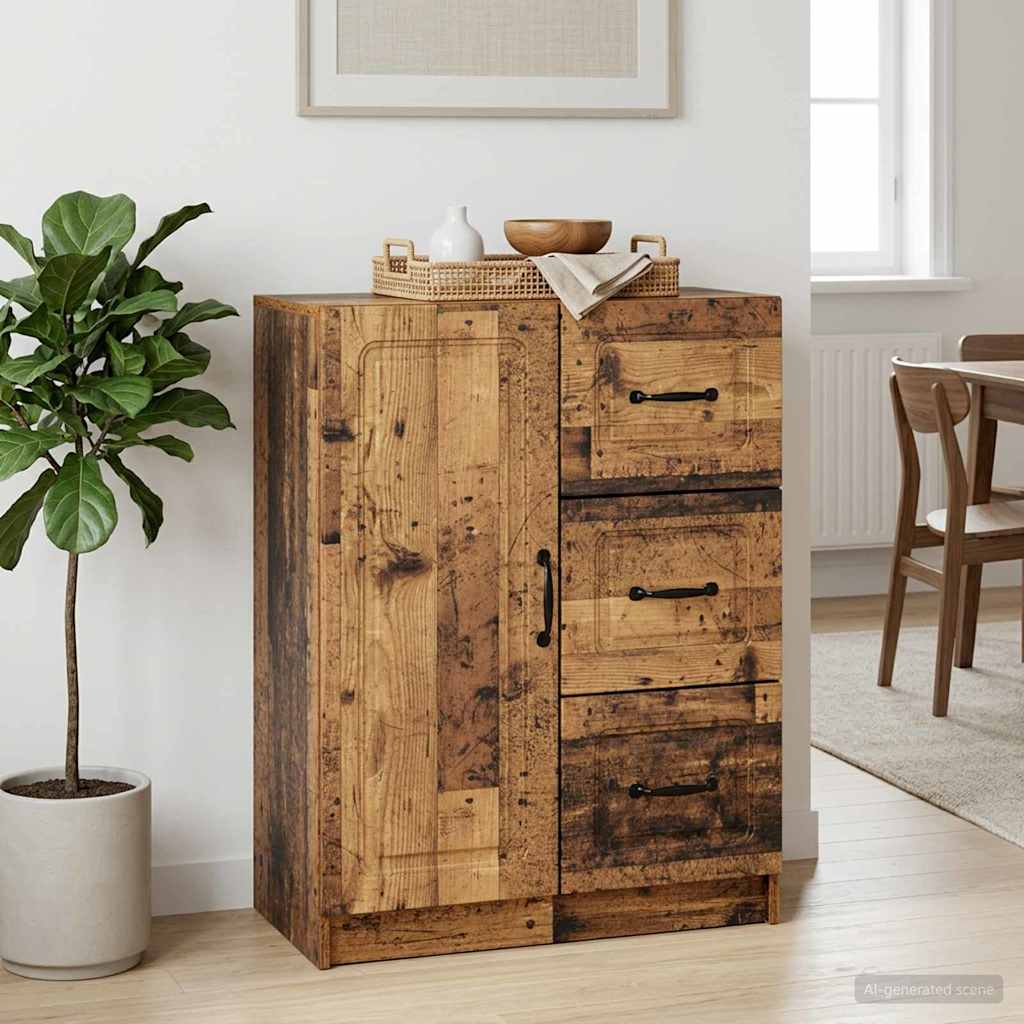 Sideboard Altholz 66 x 34,5 x 87 cm Holzwerkstoff
