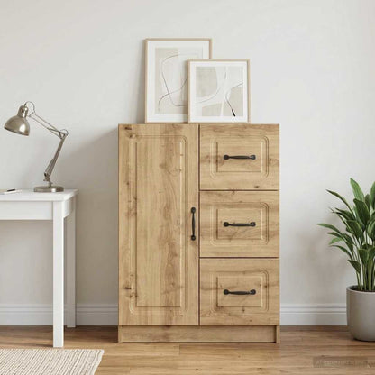 Sideboard Artisan-Eiche 66 x 34,5 x 87 cm Holzwerkstoff