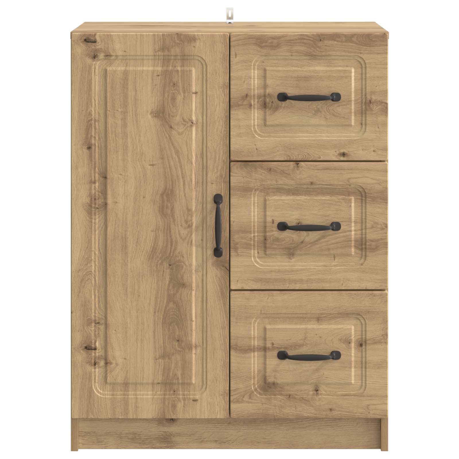 Sideboard Artisan-Eiche 66 x 34,5 x 87 cm Holzwerkstoff