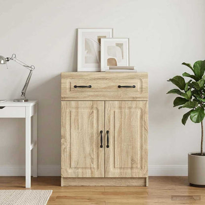 Sideboard Sonoma-Eiche 66 x 34,5 x 87 cm Holzwerkstoff