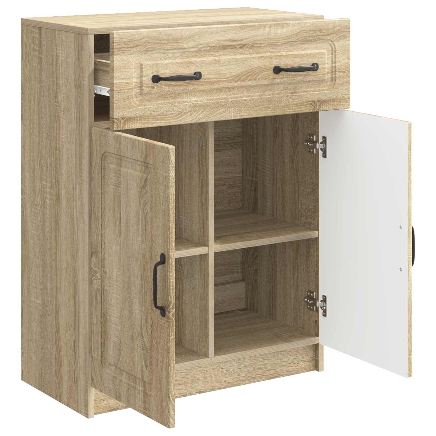 Sideboard Sonoma-Eiche 66 x 34,5 x 87 cm Holzwerkstoff