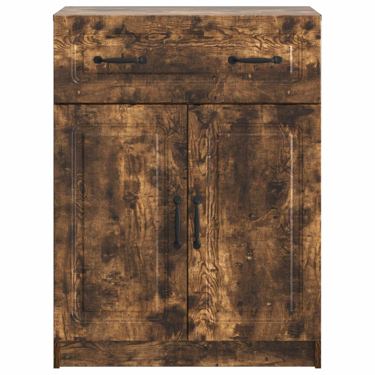 Sideboard Geräucherte Eiche 66 x 34,5 x 87 cm Holzwerkstoff