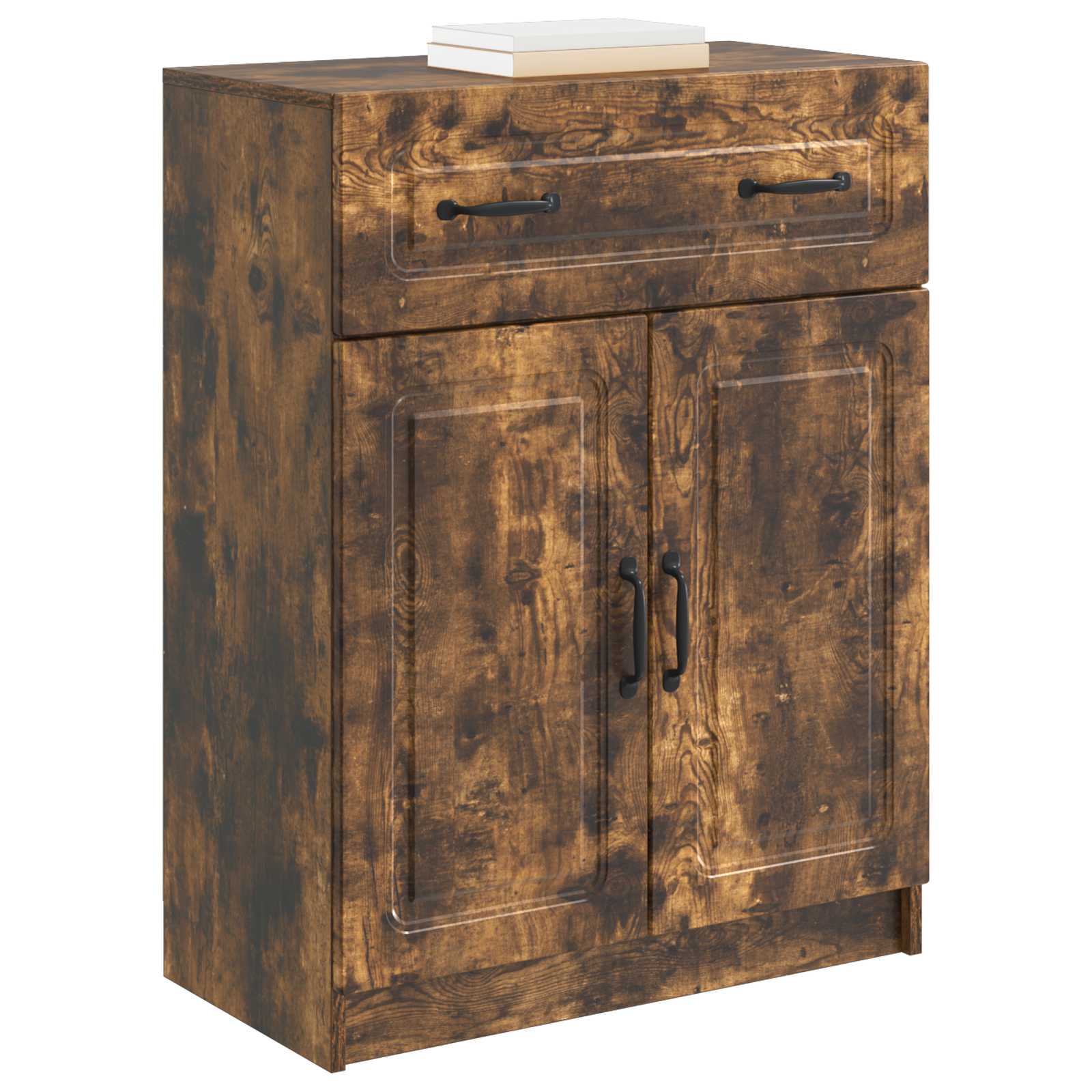 Sideboard Geräucherte Eiche 66 x 34,5 x 87 cm Holzwerkstoff