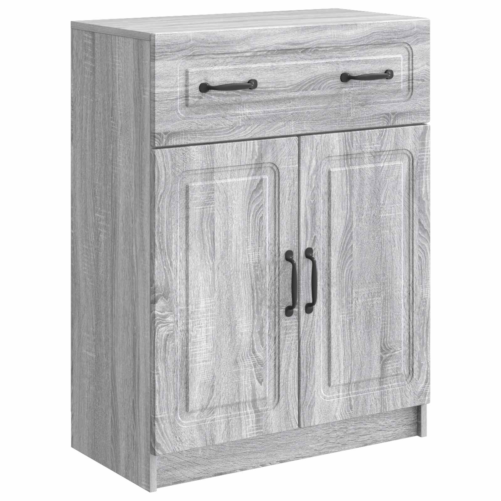 Sideboard Graues Sonoma 66 x 34,5 x 87 cm Holzwerkstoff
