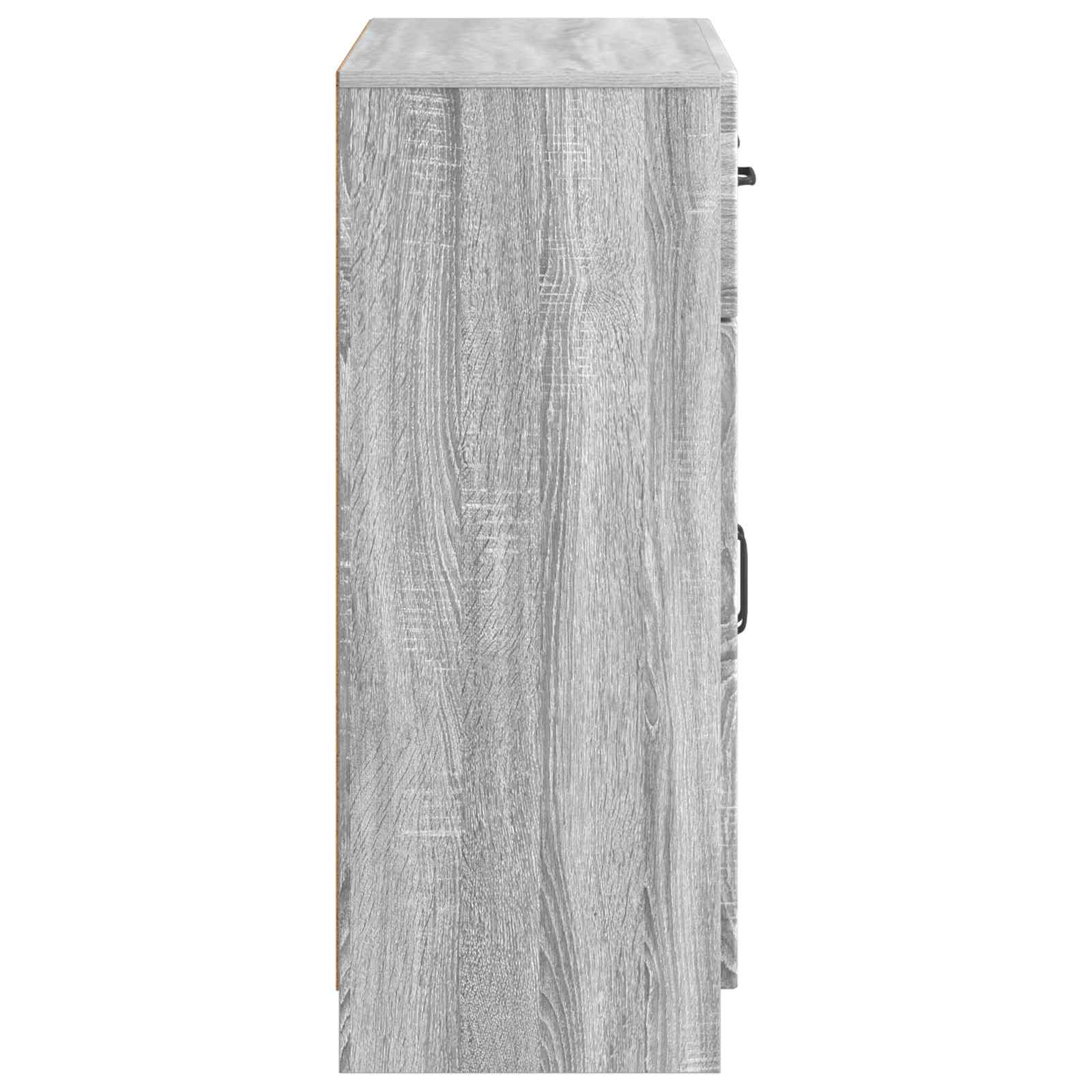 Sideboard Graues Sonoma 66 x 34,5 x 87 cm Holzwerkstoff