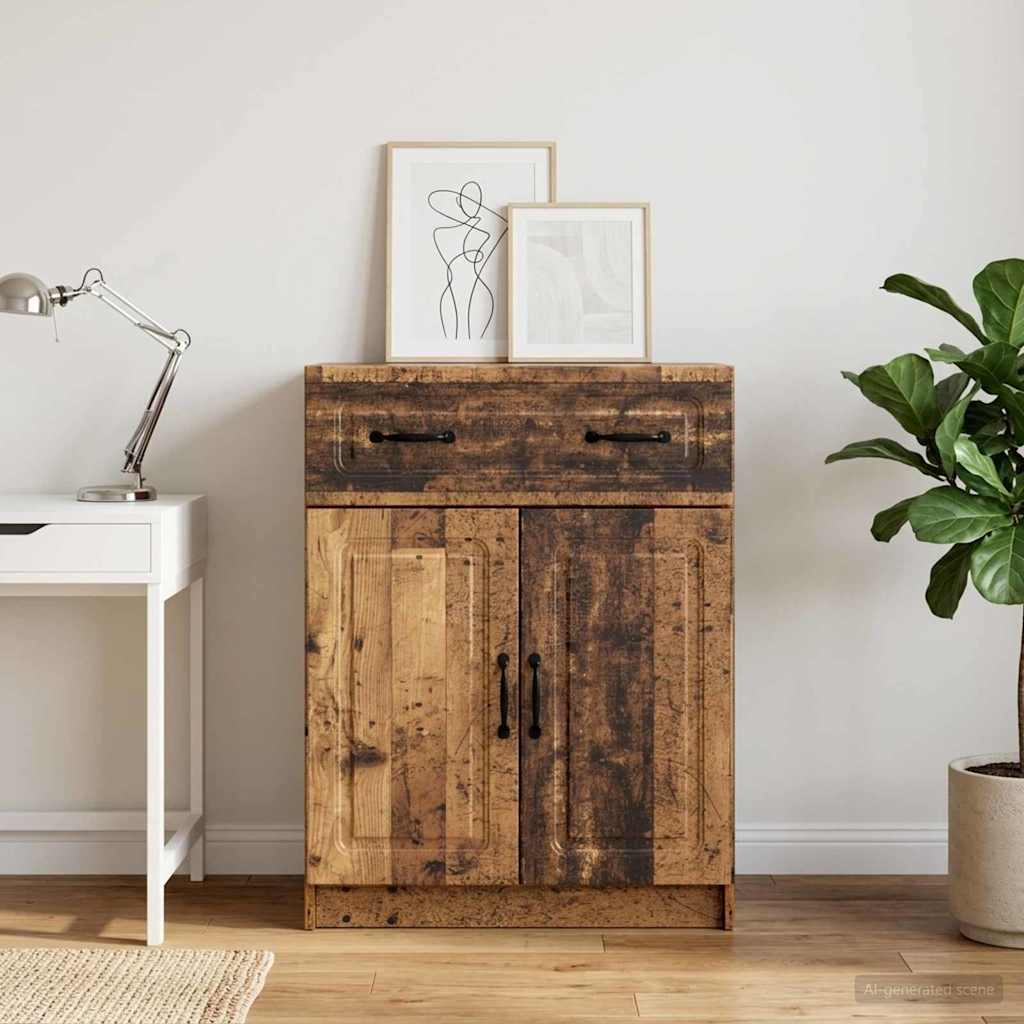 Sideboard Altholz 66 x 34,5 x 87 cm Holzwerkstoff