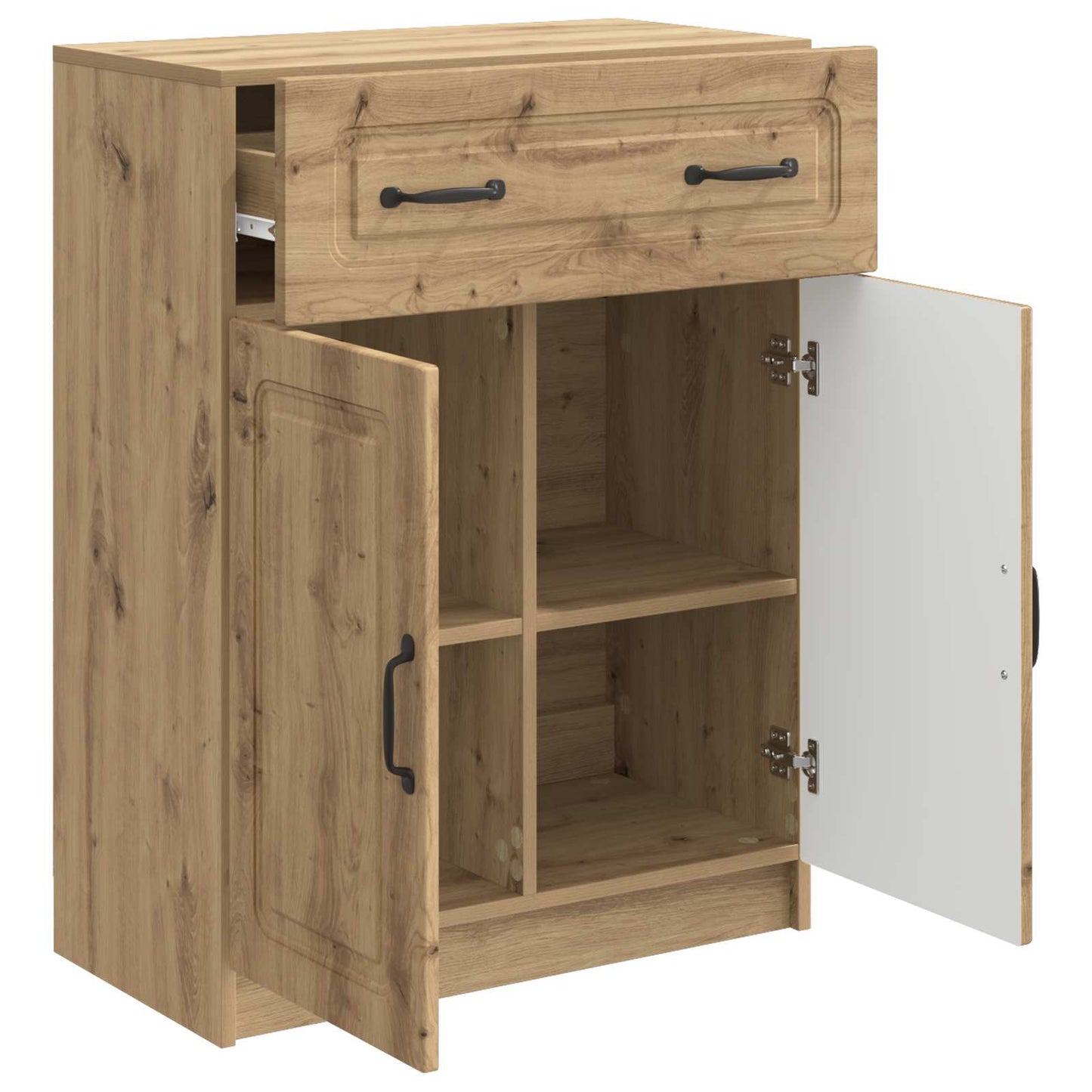 Sideboard Artisan-Eiche 66 x 34,5 x 87 cm Holzwerkstoff