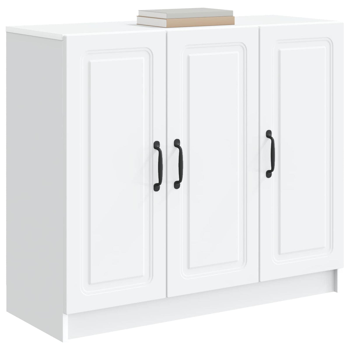 Sideboard Weiß 89 x 34,5 x 77 cm Holzwerkstoff