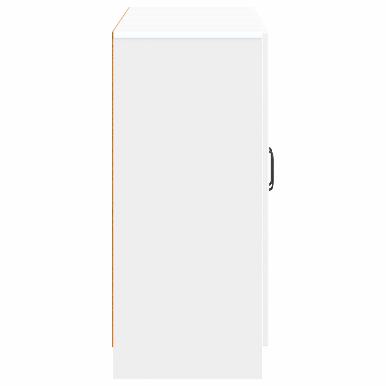 Sideboard Weiß 89 x 34,5 x 77 cm Holzwerkstoff